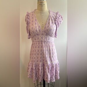 LoveShackFancy Jersey Mini Dress